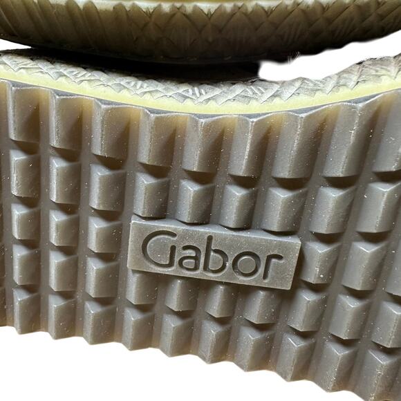 Gabor NWOB Jollys Ankle Boot Brown 93.760.13 Women's Size 6.5 Lace Up Size Zip - Picture 8 of 10